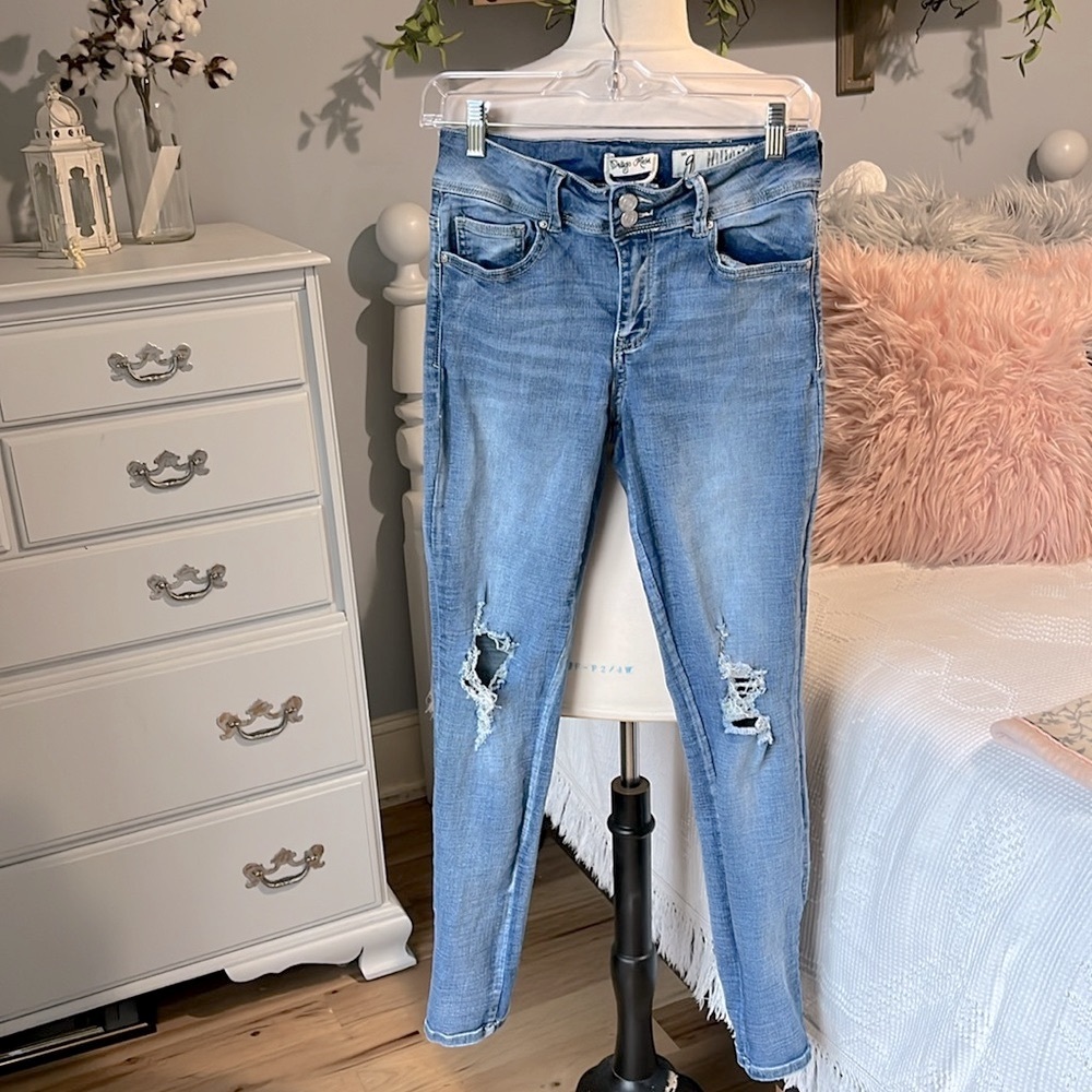 Indigo Rein Jeans Womens 9 Skinny Ankle